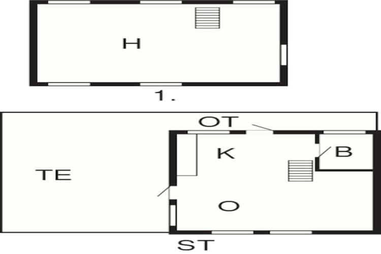 6 Person Holiday Home In AÅkirkeby Buitenkant foto